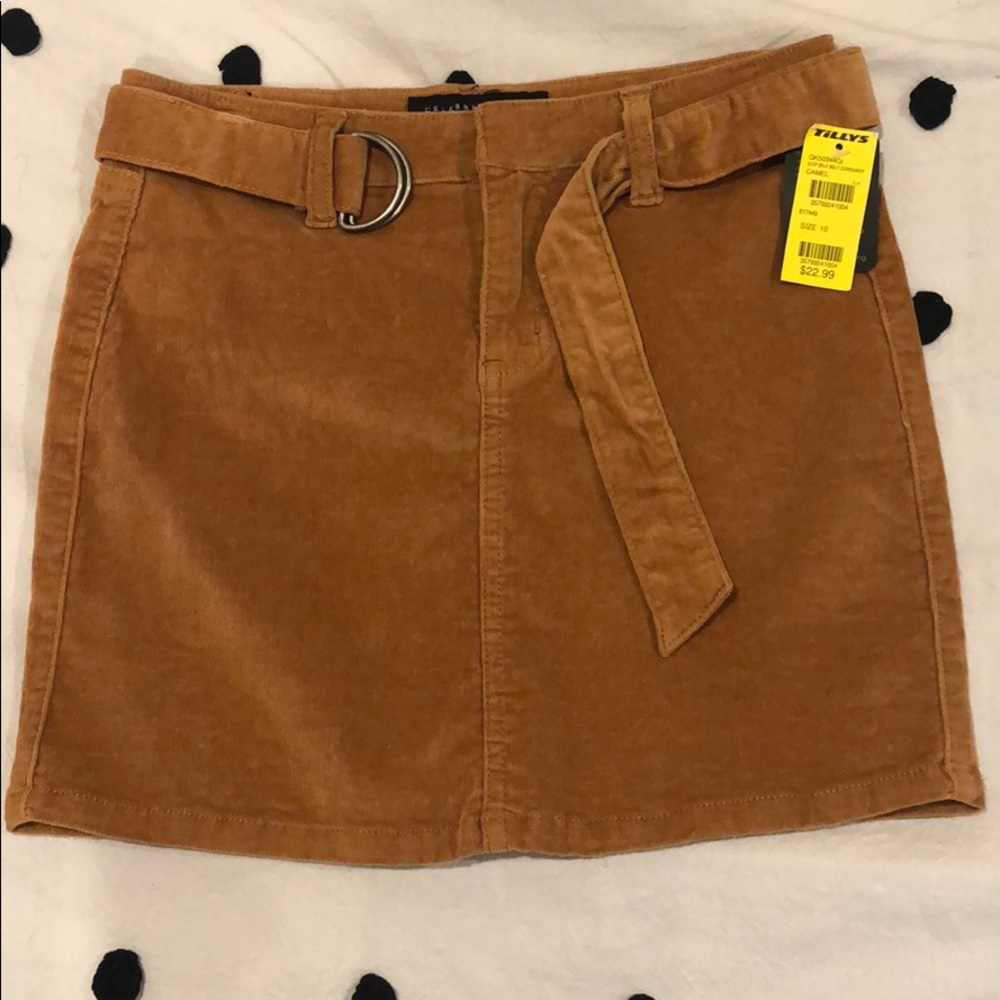 brand new corduroy skirt with tags